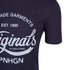 JACK & JONES. MENS CPNHGN GRAPHIC LOGO T-SHIRT | DARK GREY